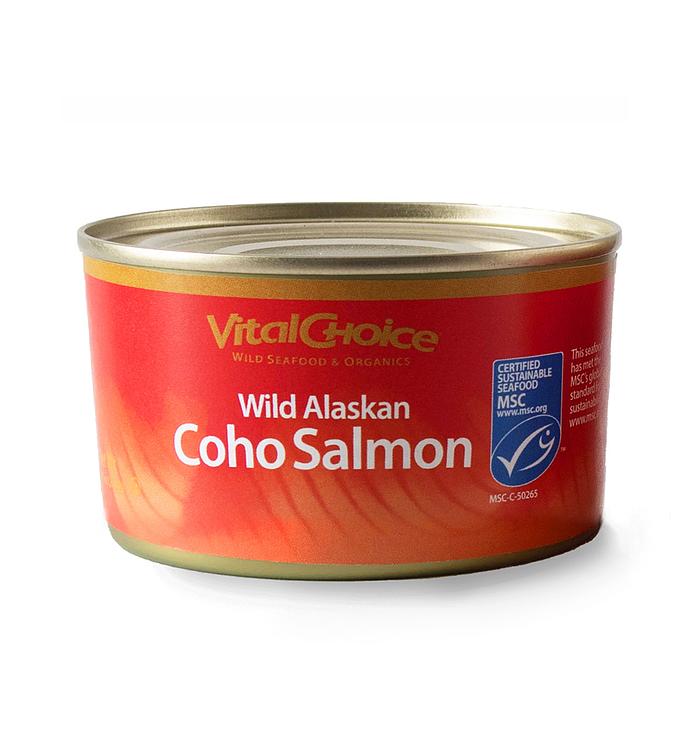 MSC Canned Coho Salmon - with edible skin and bones